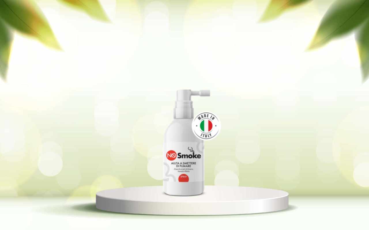 Smetti di fumare subito con NoSmoke: prova lo spray naturale che funziona davvero